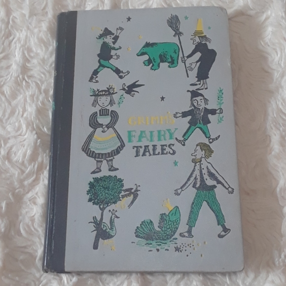 Two Vintage 1950's Books BLACK BEAUTY &  Grimm Brothers - Picture 8 of 12